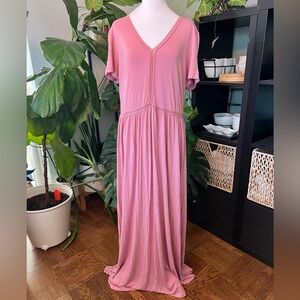 ASOS Maxi Dress with crochet neckline Size 16